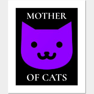 Cat Mom Posters and Art